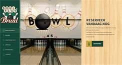 Desktop Screenshot of bowlingbruul.be